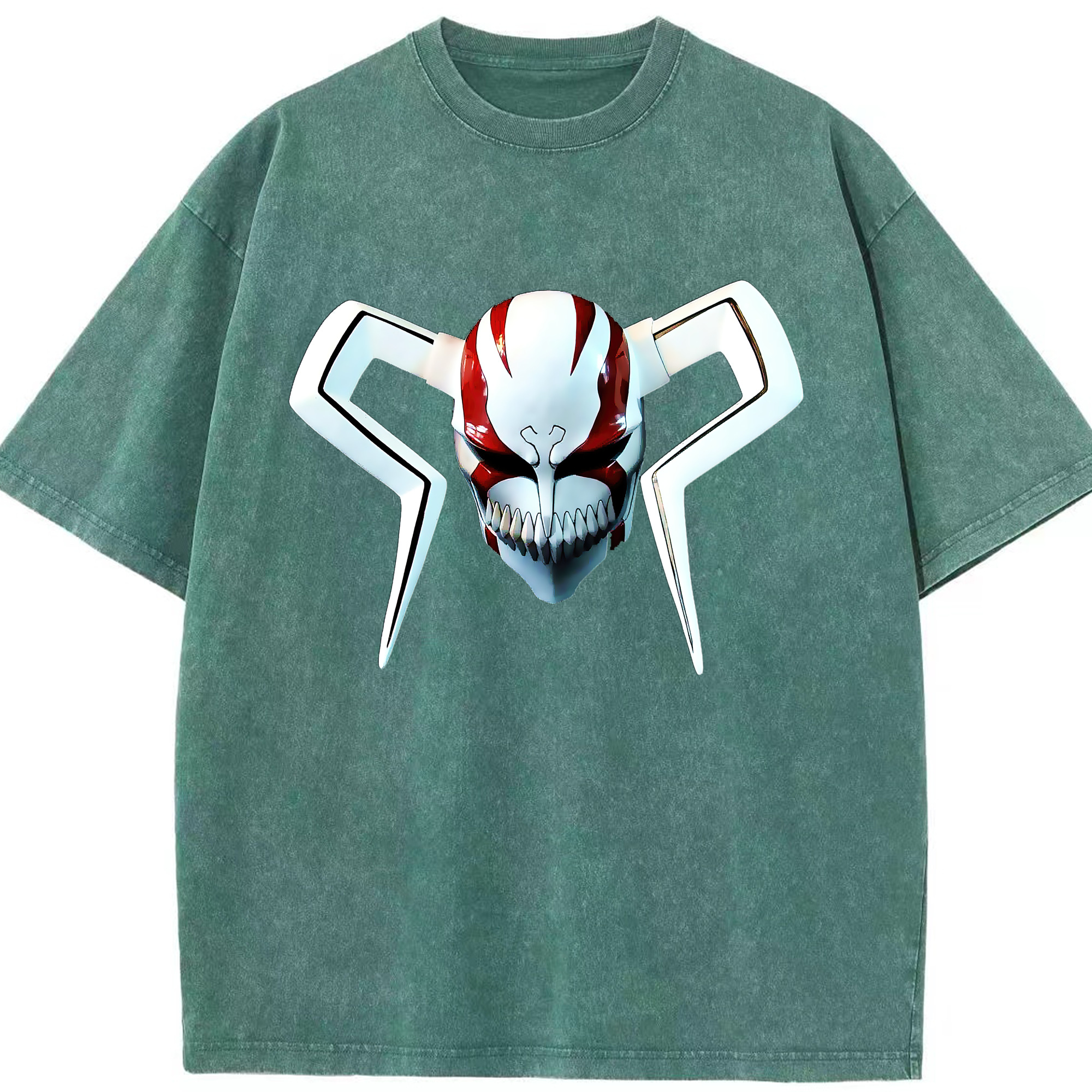 （画像用） ブリーチ 黒崎一護（くろさき いちご）BLEACH Kurosaki Ichigo 綿100% ヴィンテージ風 半袖Tシャツ（フロントプリント）